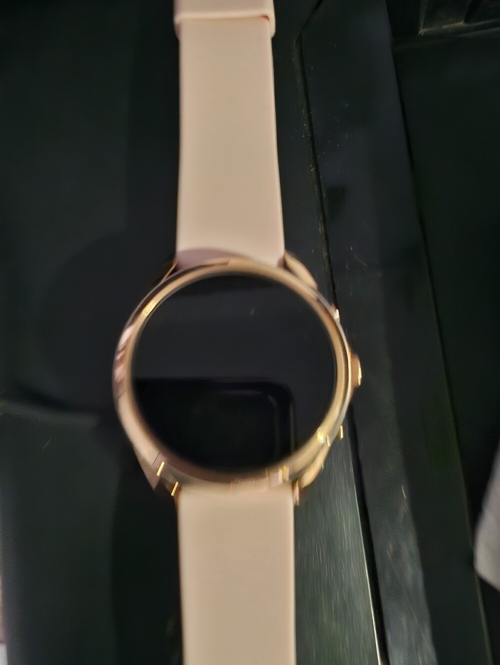 Fossil Gold-Tone Case with Blush Pink Band